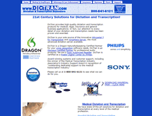 Tablet Screenshot of dictran.com